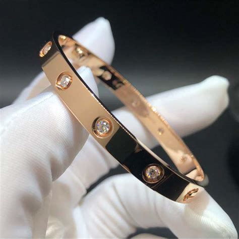 cartier diamond bracelet replica|authentic cartier love bracelet.